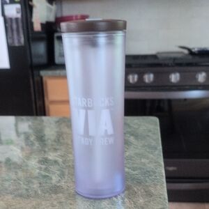 Starbucks VIA Frosted Coffee Tumbler